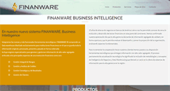 Desktop Screenshot of finanware.com